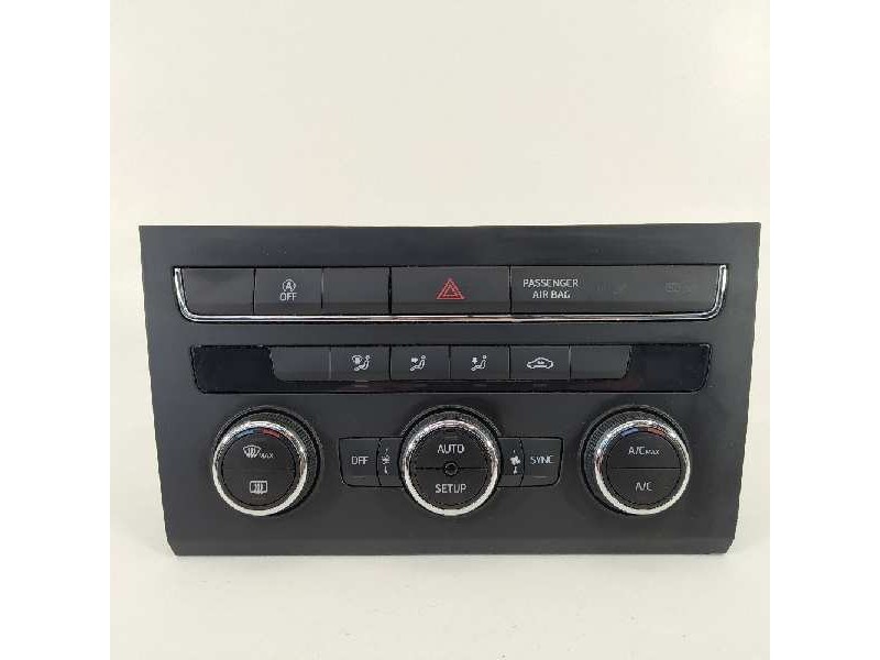Recambio de mando climatizador para seat leon (5f1) style referencia OEM IAM 5F0907044D  