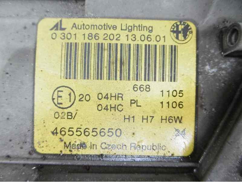 Recambio de faro derecho para alfa romeo 147 (190) 1.9 jtd distinctive referencia OEM IAM 465565650 0301186202 