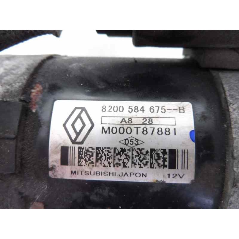 Recambio de motor arranque para renault megane ii berlina 5p confort dynamique referencia OEM IAM 8200584675B M000T87881 