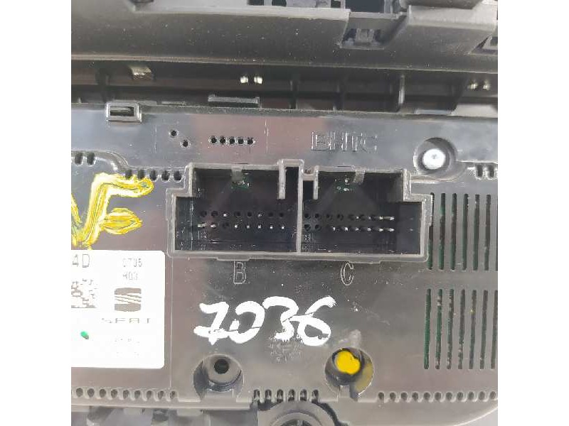 Recambio de mando climatizador para seat leon (5f1) style referencia OEM IAM 5F0907044D  