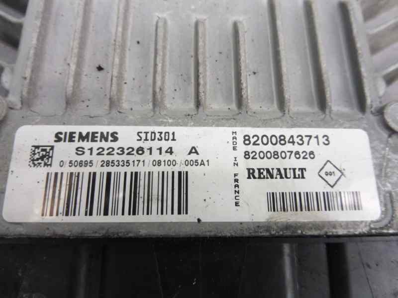 Recambio de centralita motor uce para renault megane ii berlina 5p confort dynamique referencia OEM IAM 8200843713 8200807626 S1