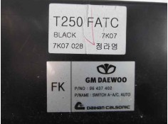 Recambio de mando climatizador para chevrolet aveo 1.4 cat referencia OEM IAM 96437402   2