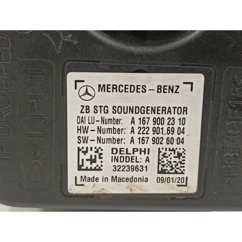 Recambio de no identificado para mercedes-benz clase gle (bm 167)(09.2018) gle 350 de 4matic (167.117) referencia OEM IAM A16790
