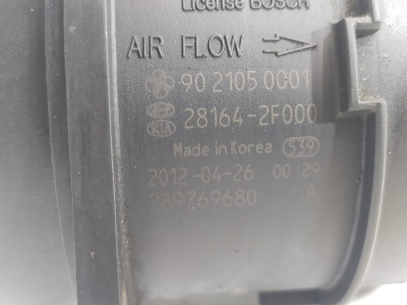 Recambio de caudalimetro para hyundai ix35 comfort 2wd referencia OEM IAM 9021050001 281642F000 