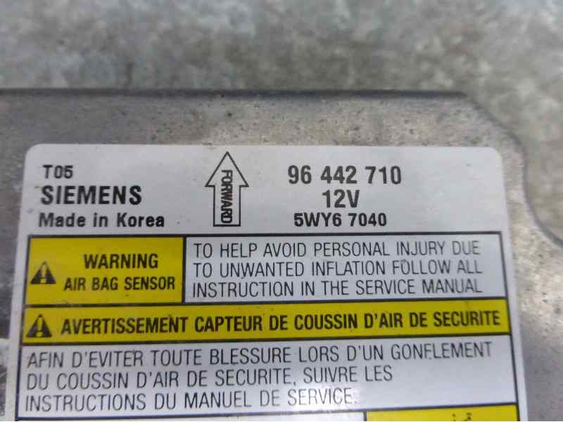 Recambio de kit airbag para chevrolet aveo berlina hatchback lt+ referencia OEM IAM 96654843 96442710 