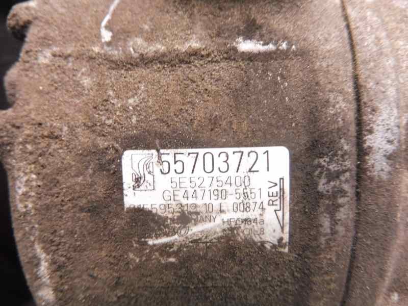 Recambio de compresor aire acondicionado para opel corsa d essentia referencia OEM IAM 55703721  