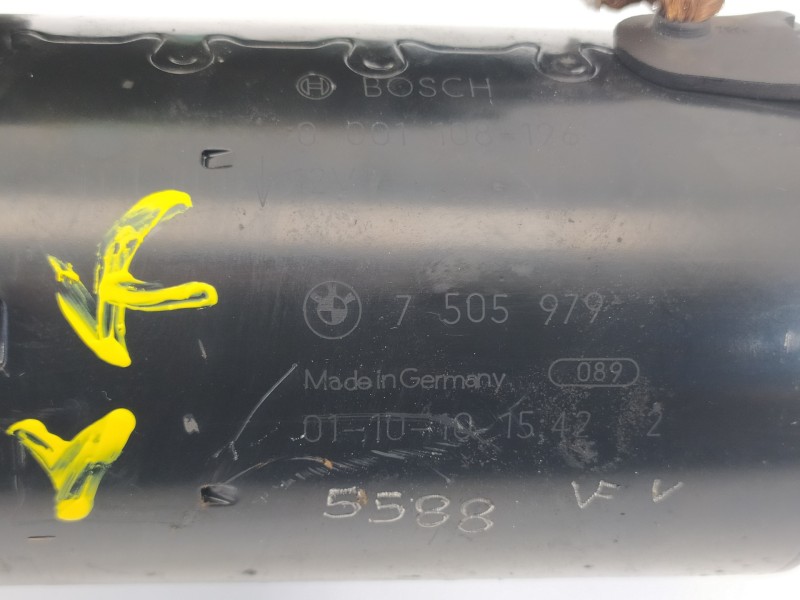 Recambio de motor arranque para bmw serie 3 compact (e46) 318ti referencia OEM IAM 7505979 0001108196 