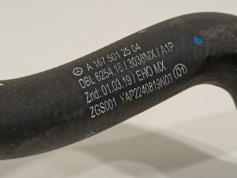 Recambio de tubo para mercedes-benz clase gle (bm 167)(09.2018) gle 350 de 4matic (167.117) referencia OEM IAM A1675012504  