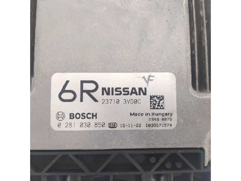 Recambio de centralita motor uce para nissan nv 200 (m20) evalia acenta referencia OEM IAM 237103VD0C 0218030850 