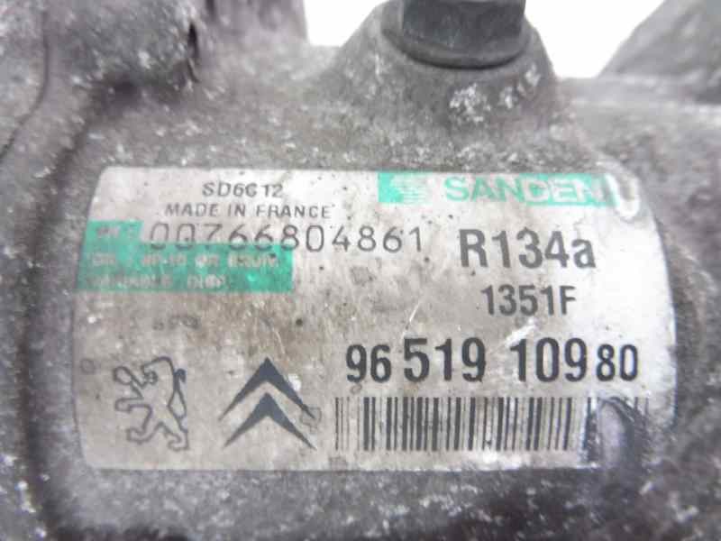 Recambio de compresor aire acondicionado para citroën c4 sedan collection referencia OEM IAM 9651910980  