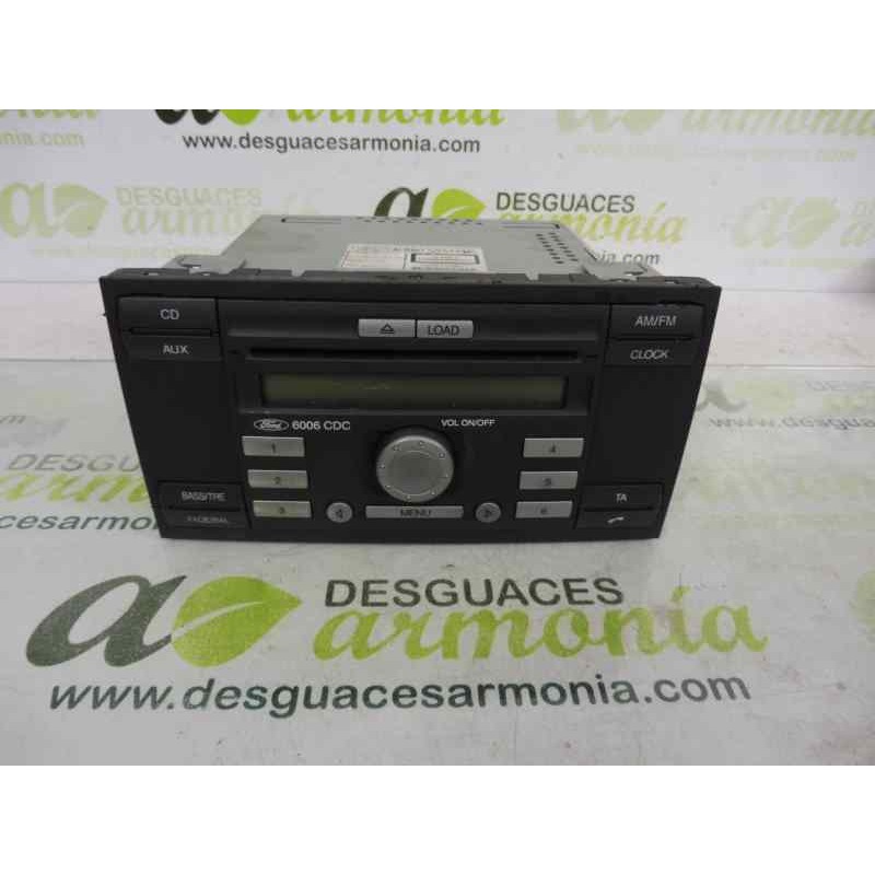 Recambio de sistema audio / radio cd para ford fiesta (cbk) st referencia OEM IAM 6S6118C815BF 6CD-KW2000 