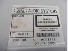 Recambio de sistema audio / radio cd para ford fiesta (cbk) st referencia OEM IAM 6S6118C815BF 6CD-KW2000  2
