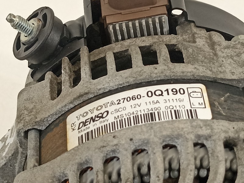 Recambio de alternador para toyota aygo x-cite referencia OEM IAM 270600Q190  