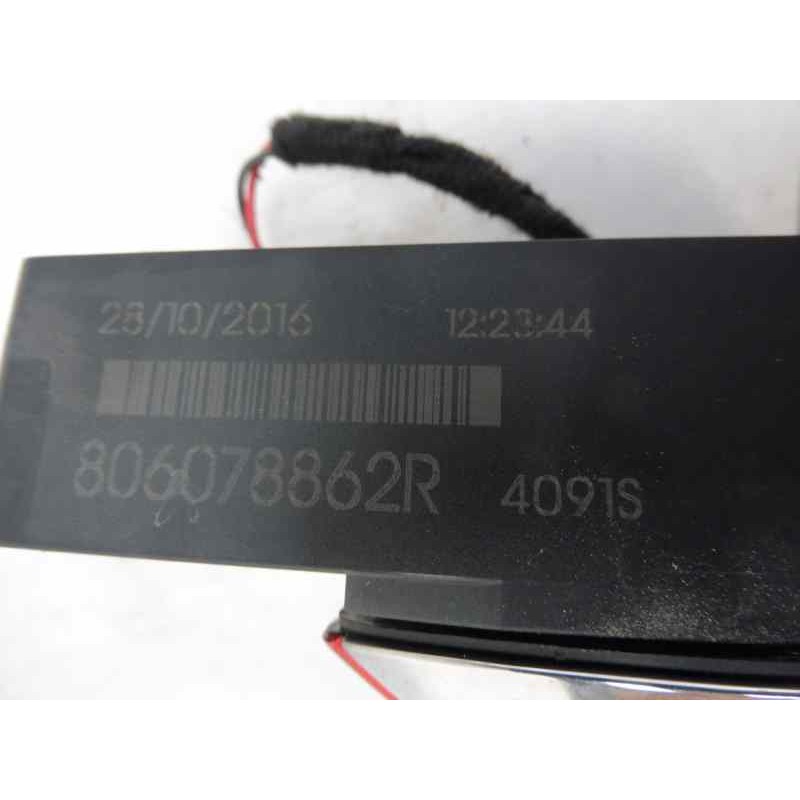 Recambio de maneta exterior trasera izquierda para renault megane iv berlina 5p gt-line referencia OEM IAM 806078862R  