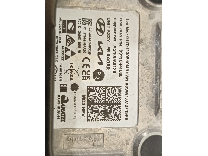 Recambio de modulo electronico para kia sorento hev 2023 1.6 tci-gdi referencia OEM IAM 99110P4000  