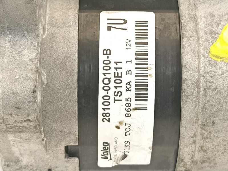 Recambio de motor arranque para toyota aygo x-cite referencia OEM IAM 281000Q100B  