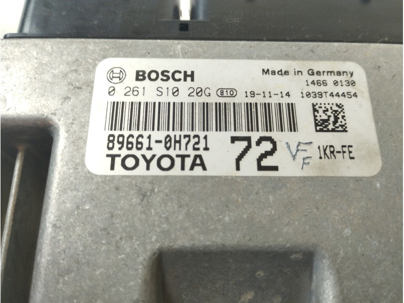 Recambio de centralita motor uce para toyota aygo x-cite referencia OEM IAM 896610H721 0261S1020G 