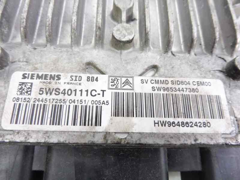 Recambio de centralita motor uce para citroën c2 vtr referencia OEM IAM 9653447380 9648624280 5WS40111C-T