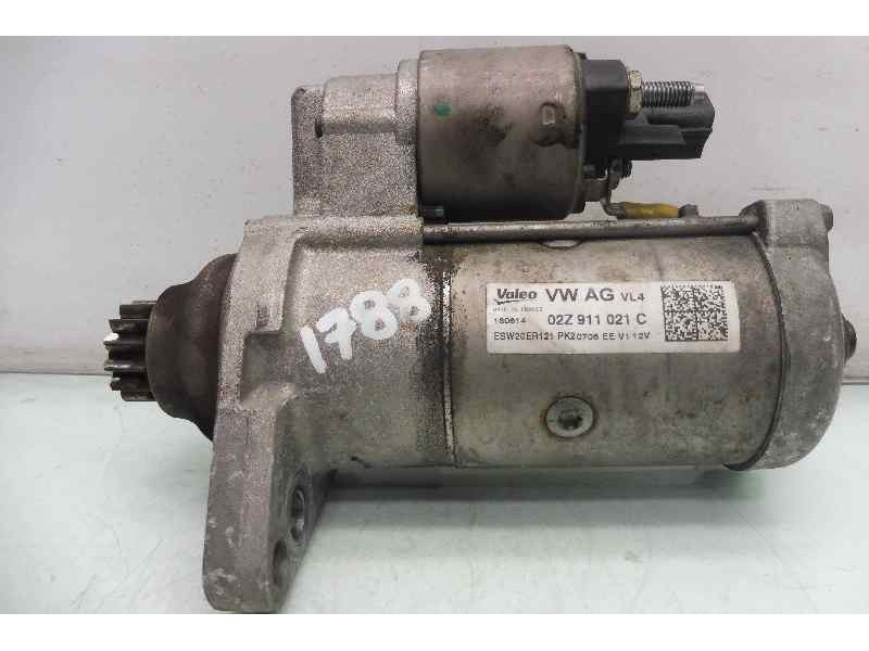 Recambio de motor arranque para volkswagen polo (6c1) a-polo referencia OEM IAM 02Z911021C  