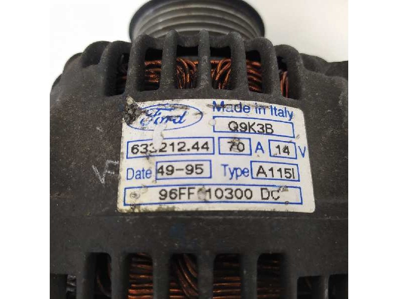 Recambio de alternador para ford fiesta berlina techno referencia OEM IAM 96FF10300DC 63321244 Q9K3B