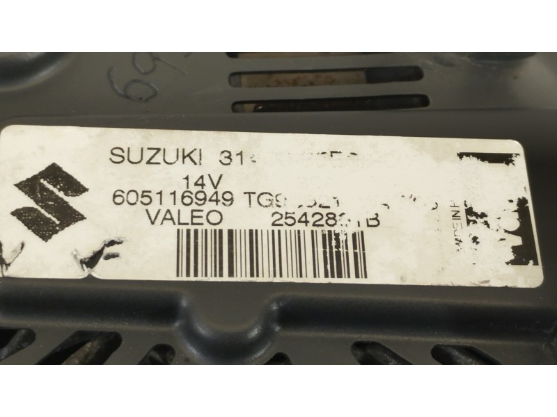 Recambio de alternador para suzuki swift berlina (mz) gl (3-ptas.) referencia OEM IAM 3140085E00 2542861B 605116949