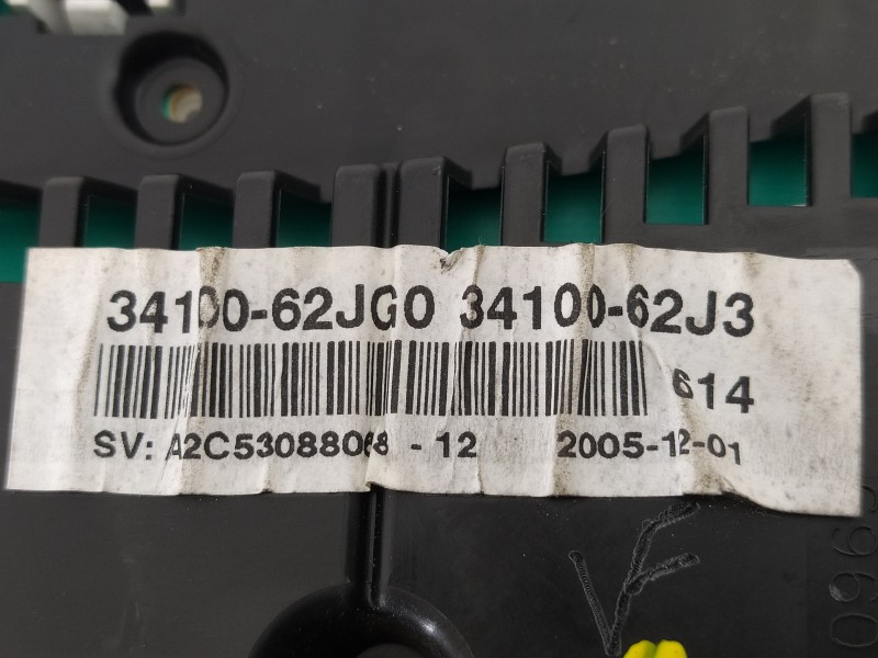 Recambio de cuadro instrumentos para suzuki swift berlina (mz) gl (3-ptas.) referencia OEM IAM 3410062JG0  