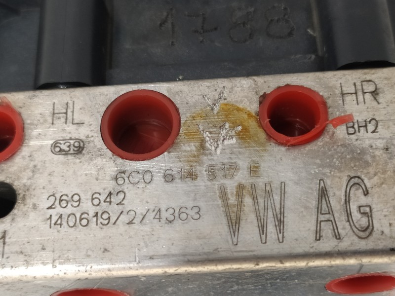 Recambio de abs para volkswagen polo (6c1) a-polo referencia OEM IAM 6C0614517E 0265244793 