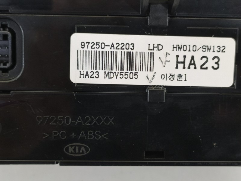 Recambio de mando climatizador para kia cee´d concept referencia OEM IAM 97250A2203  