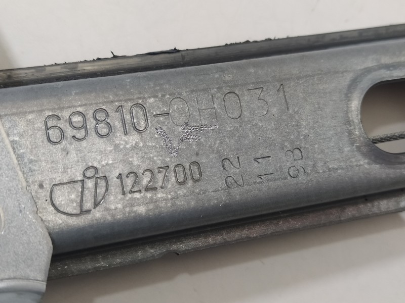 Recambio de elevalunas delantero derecho para toyota aygo x-cite referencia OEM IAM 698100H031  