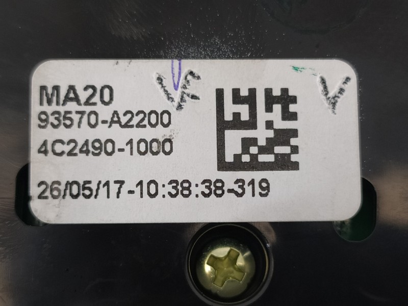 Recambio de mando elevalunas delantero izquierdo para kia cee´d concept referencia OEM IAM 93570A2200  