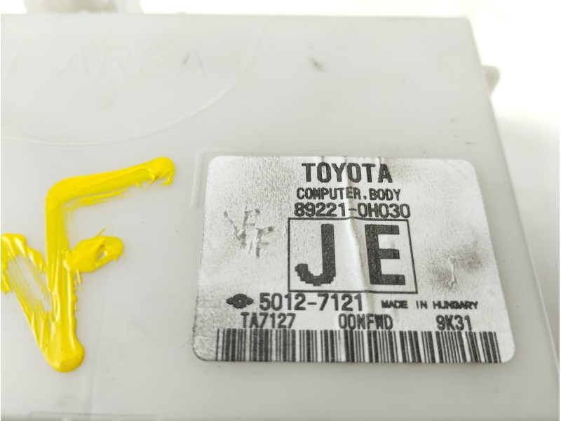 Recambio de modulo electronico para toyota aygo x-cite referencia OEM IAM 892210H030 50127121 
