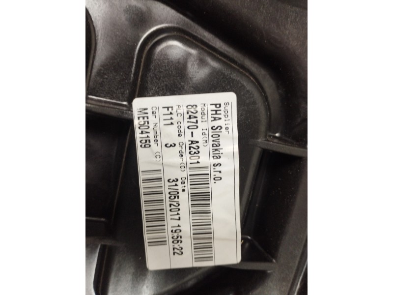 Recambio de elevalunas delantero izquierdo para kia cee´d concept referencia OEM IAM 82470A2301 82450A2010 