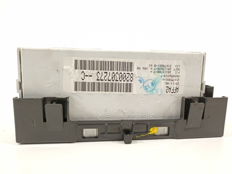 Recambio de pantalla multifuncion para renault clio iii confort expression referencia OEM IAM 8200307273 8200307273C 