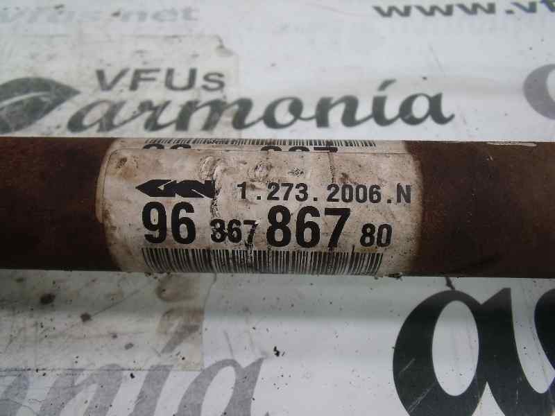 Recambio de transmision delantera izquierda para peugeot 307 berlina (s2) d-sign referencia OEM IAM 9636786780  