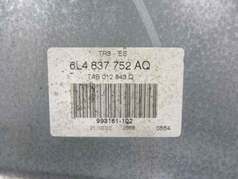 Recambio de elevalunas delantero derecho para seat cordoba berlina (6l2) fresh referencia OEM IAM 6L4837752AQ 6Q2959801A 