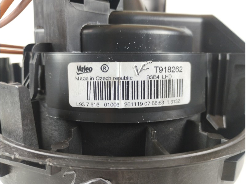 Recambio de ventilador calefaccion para toyota aygo x-cite referencia OEM IAM T918262  