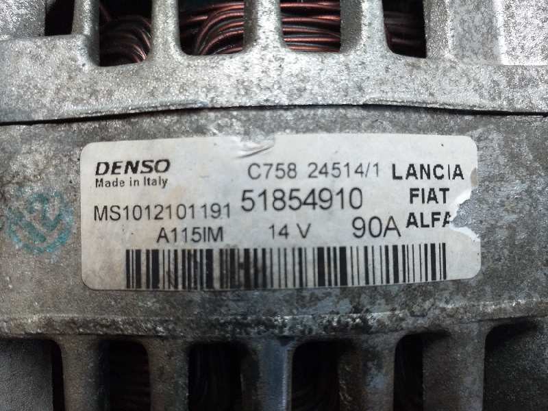 Recambio de alternador para fiat doblo active referencia OEM IAM 51854910 MS1012101191 C75824514