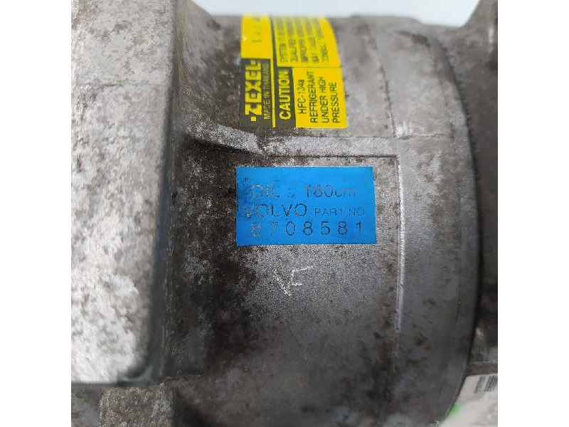 Recambio de compresor aire acondicionado para volvo s60 berlina 2.4 d referencia OEM IAM 8708581  