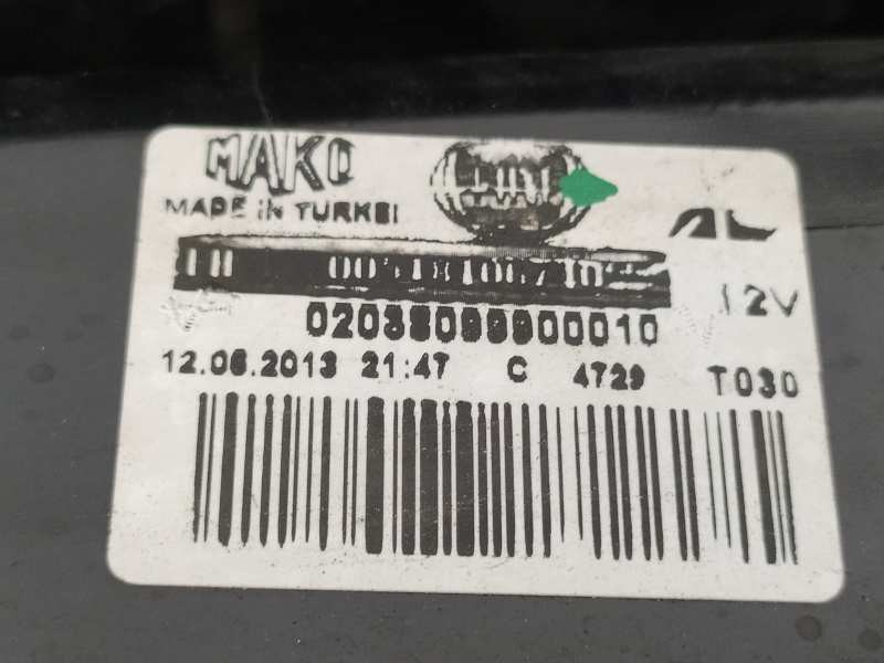 Recambio de piloto trasero izquierdo para fiat doblo active referencia OEM IAM 0051830565  