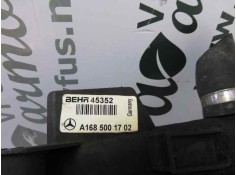 Recambio de radiador agua para mercedes-benz clase a (w168) 1.7 cdi diesel cat referencia OEM IAM 1685001702   2