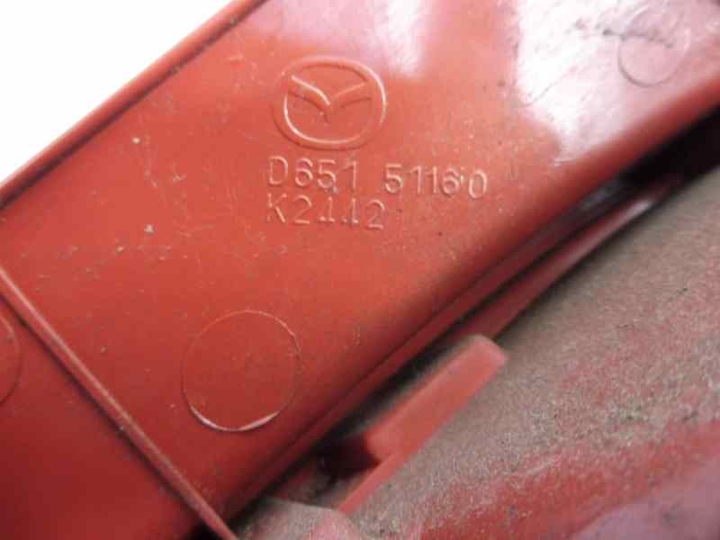 Recambio de piloto trasero izquierdo para mazda 2 lim. (de) 1.3 style (5-ptas.) (55kw) referencia OEM IAM D65151160K  