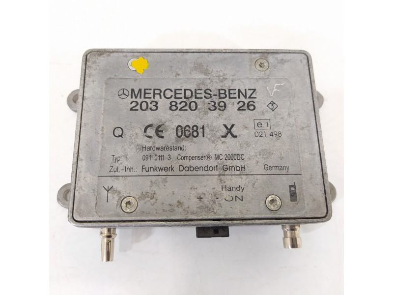 Recambio de modulo electronico para mercedes-benz clase c (w203) berlina 200 cdi (203.004) referencia OEM IAM A2038203226  