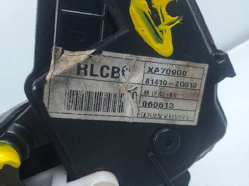 Recambio de cerradura puerta trasera izquierda para kia magentis ex ii referencia OEM IAM 814102G010  