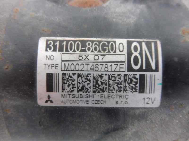 Recambio de motor arranque para suzuki swift berlina (mz) gl (5-ptas.) referencia OEM IAM 3110086G0 M002T46781ZF 