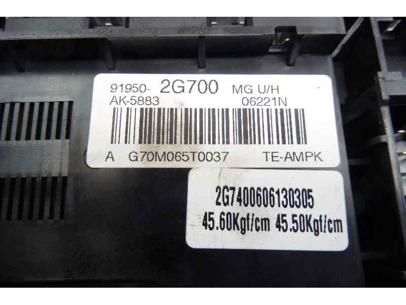 Recambio de caja reles / fusibles para kia magentis ex ii referencia OEM IAM 919502G74010 919502G700 