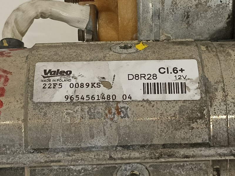Recambio de motor arranque para citroën ds5 style referencia OEM IAM 9654561480  
