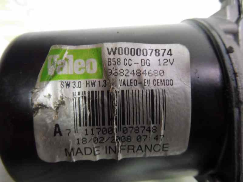 Recambio de motor limpia delantero para citroën c4 picasso exclusive plus referencia OEM IAM 9682484680 W000007874 