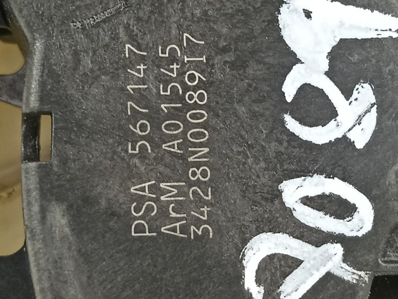 Recambio de cerradura puerta delantera derecha para peugeot 308 confort referencia OEM IAM 9136CR 567147 