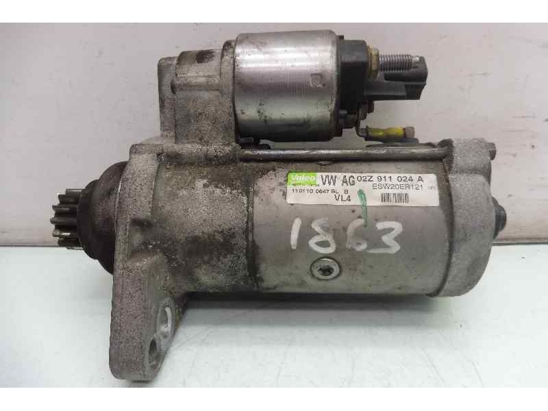 Recambio de motor arranque para audi a3 (8p) 1.6 tdi attraction referencia OEM IAM 02Z911024A  