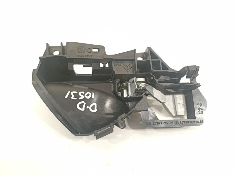Recambio de maneta interior delantera derecha para citroën ds5 style referencia OEM IAM 9688506377  